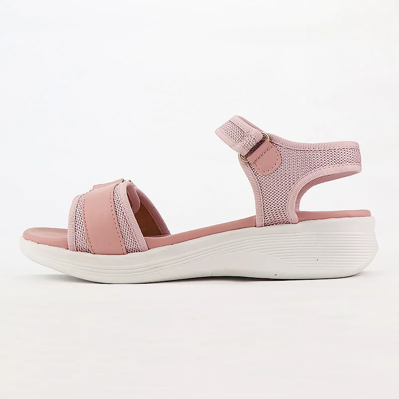 

2021 New Summer Sandals for Women Hook-Loop Botton Fashion Sandals Platform Non-slip Mesh Sandals Soft Comfy Light Elegant Shoes