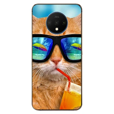 Мягкий ТПУ резиновый матовый чехол для One Plus 7 T OnePlus7T 1 + телефонный гелевый Чехол