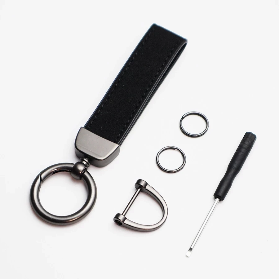 Новинка металлический Кожаный Автомобильный Стайлинг силовой эмблема брелок