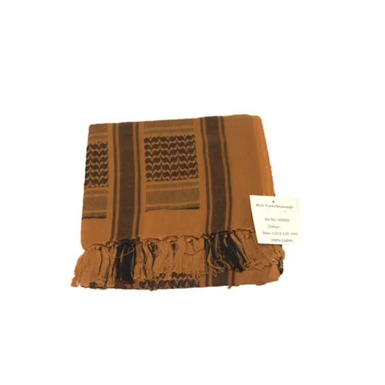 Открытый тактический военный пустынный арабский шарф с кисточками Shemagh Scarve шейный платок на шею головной убор походный страйкбол стрельба аксессуары