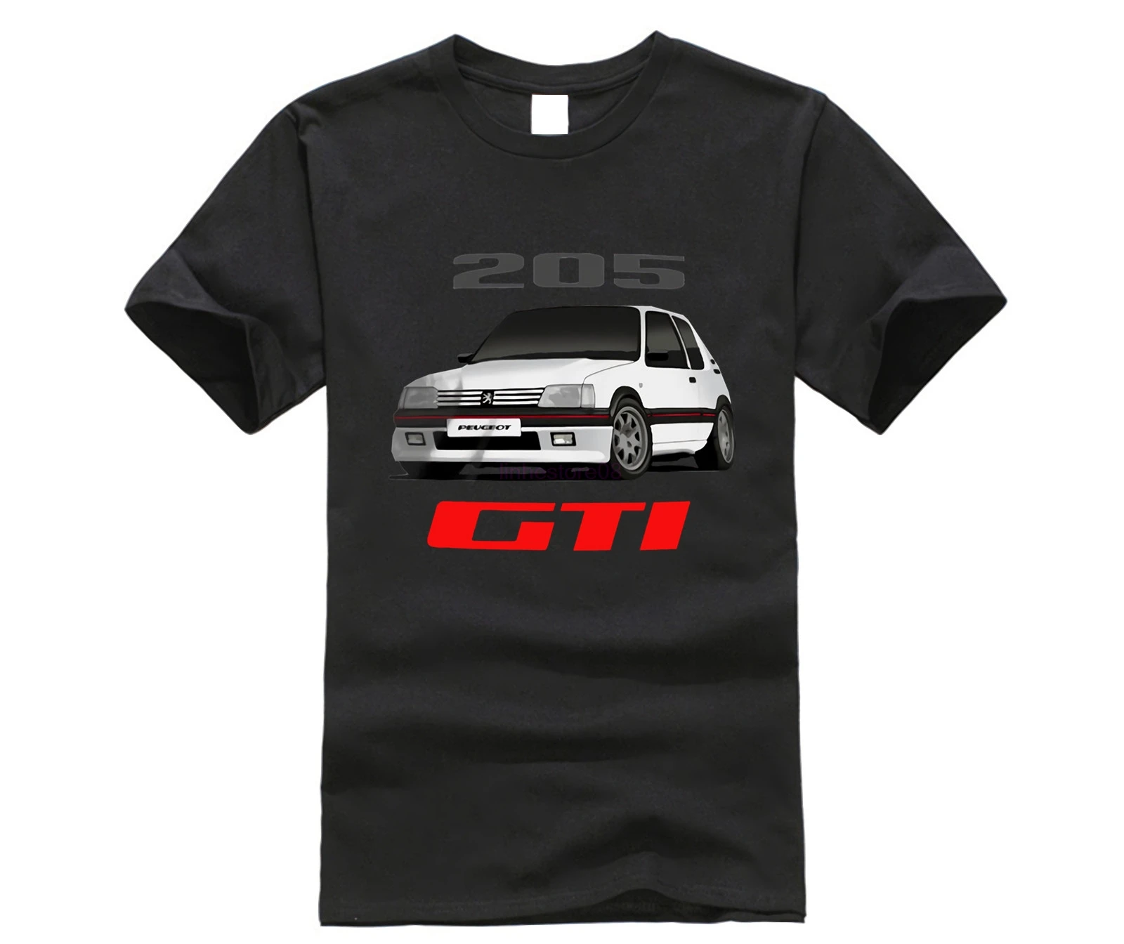 Пежо 205 Gti Rally Racinger мягкая хлопковая Футболка WRC белый черный серый красный брюки