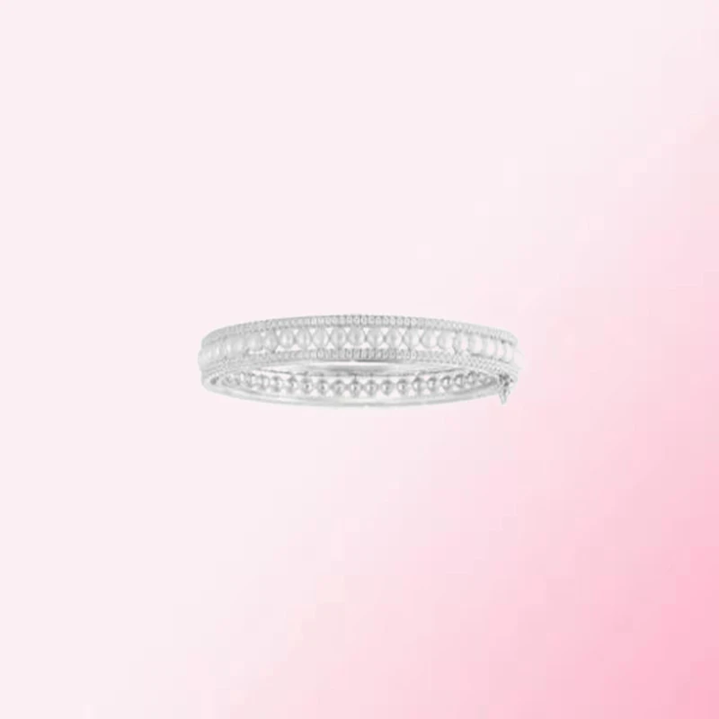 

1:1 Make 925 Sterling Silver Custom Simple Style Hollow Design Personalized Bracelet