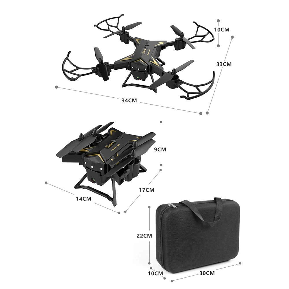 Дрон с GPS KY601G 4k HD Wi Fi FPV 20 минут полета Квадрокоптер дистанционным управлением 2 км