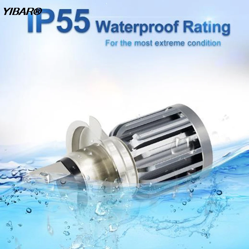 

1pcs H4 H6 BA20D Moto Led Motorcycle Headlight Bulbs CSP Lens Moto 6000LM Hi Lo Lamp Scooter Accessories Fog Lights 6000K 12V