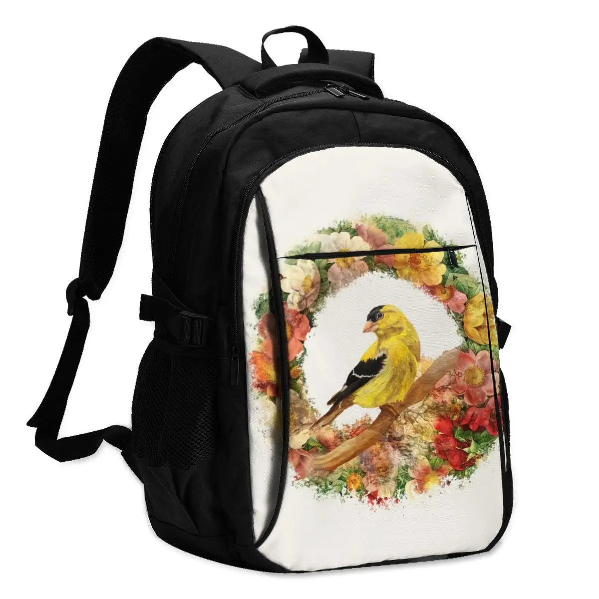 

Goldfinch рюкзаки Зарядное устройство USB фестиваль туристический рюкзак узор эстетические сумки