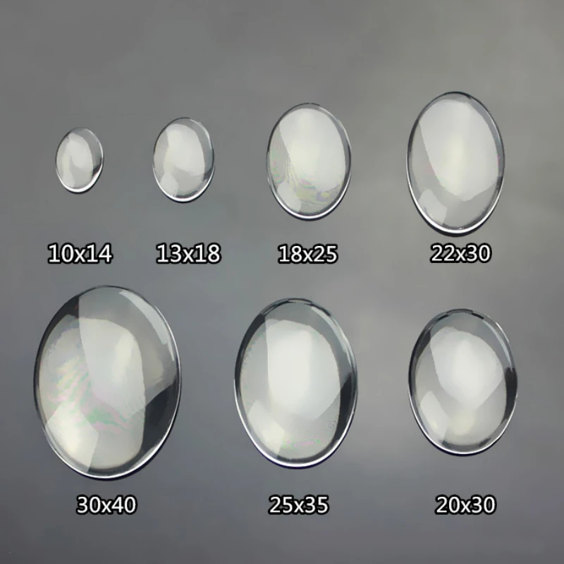 Хрустальная овальная форма прозрачная цветная эллиптическая нашивка для