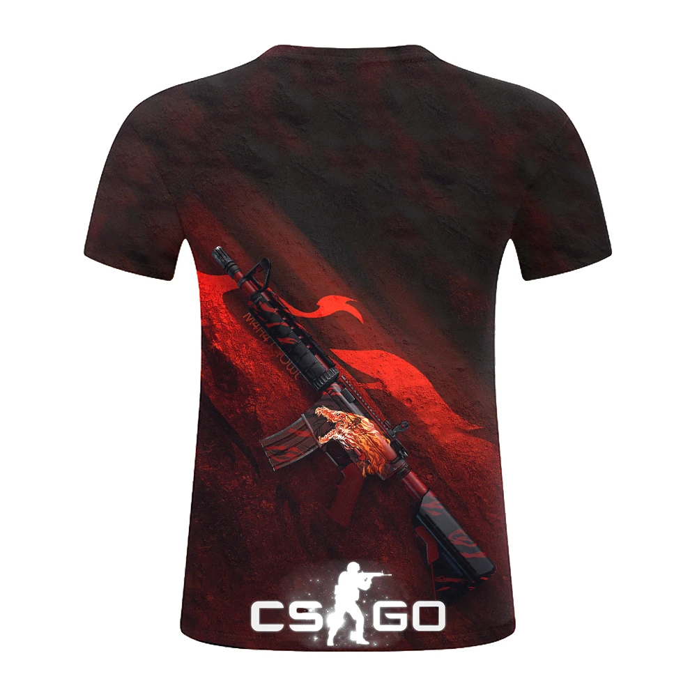Новинка 2019 футболка с 3D принтом "comter Strike" "Global offension" "CS GO" "s"| |
