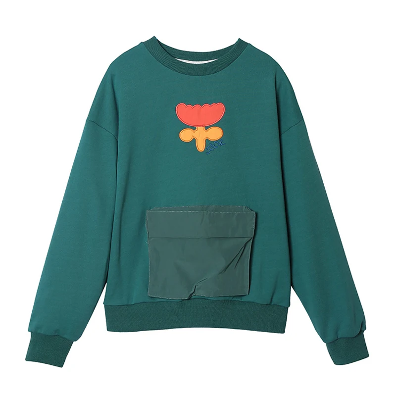 Свободные пуловеры свитшоты для женщин новый дизайн весна-осень мультяшный