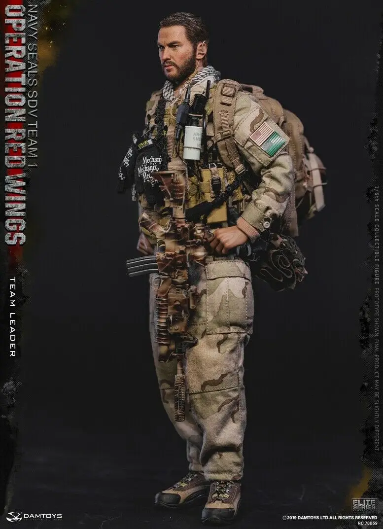 Для фанатов подарки 1/6 полноразмерный набор Мужская Solider DAMTOY 78069 ation Red Wings NAVY SEALS SDV