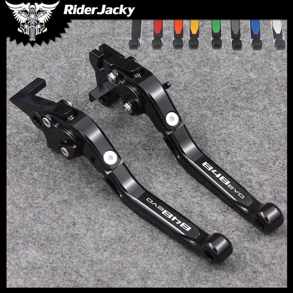 

RiderJacky Folding Extendable Motorcycle Brakes Clutch Levers For Ducati 848 /EVO 2007-2013 2008 2009 2010 2011 2012