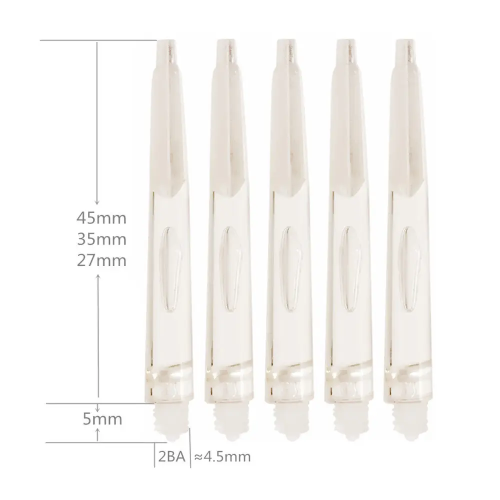 

Set of 35Pcs Universal 35/27/45mm Thread Plastic Soft Tip Dart Stems / Shafts