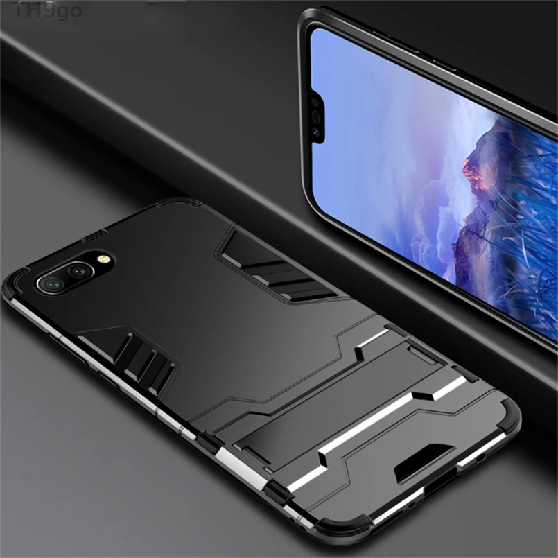 Hybrid Armor Cover For Huawei Honor 8 9 10 Lite 6A 7A 7C 8X Kickstand Slim Case 9i 7X 6X Note DYee |