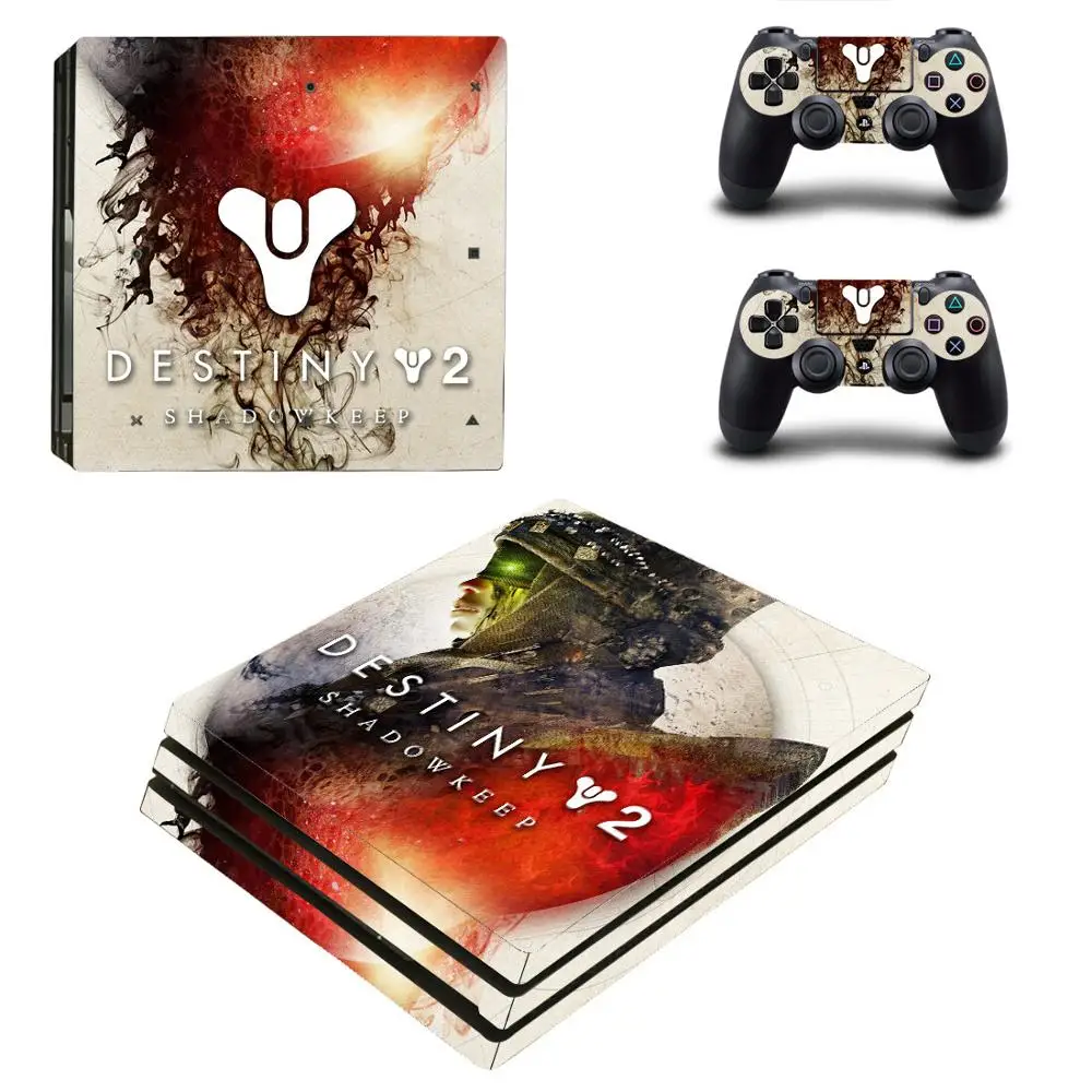 Стикер Destiny 2 Shadowkeep PS4 Pro s Play station 4 наклейки для PlayStation Чехол консоли и
