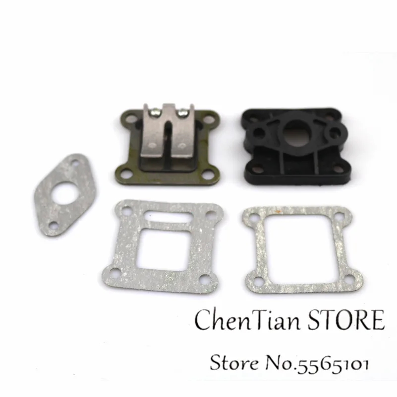 Впускная труба впускной коллектор для 2-тактного 47cc 49cc карбюратора двигателя