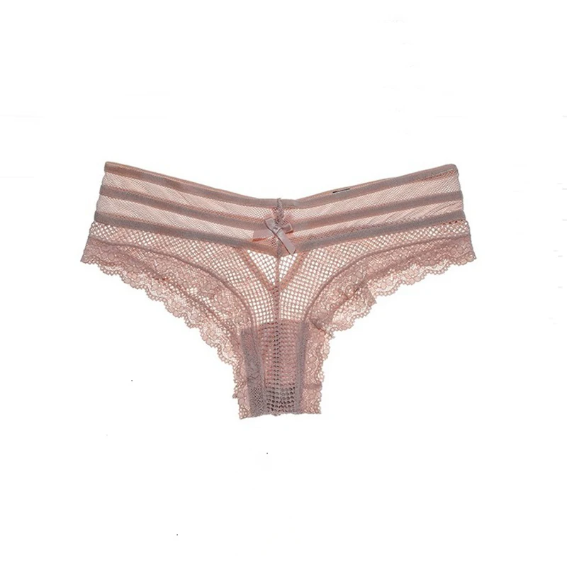 3 шт./лот изящные кружевные сетчатые дизайнерские пикантные трусики женское