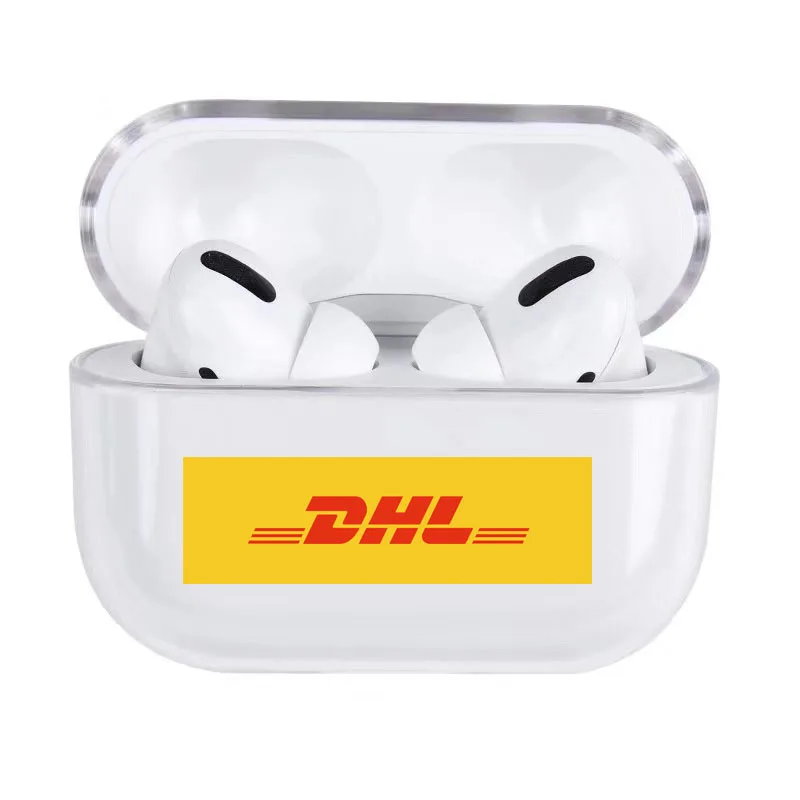 XH022 Pro Модный милый прозрачный DHL штрих-код для Airpods чехол милый Bluetooth защитный чехол для наушников для Air pods 2/3 Pro Жесткий Чехол - Цвет: XH022 Pro