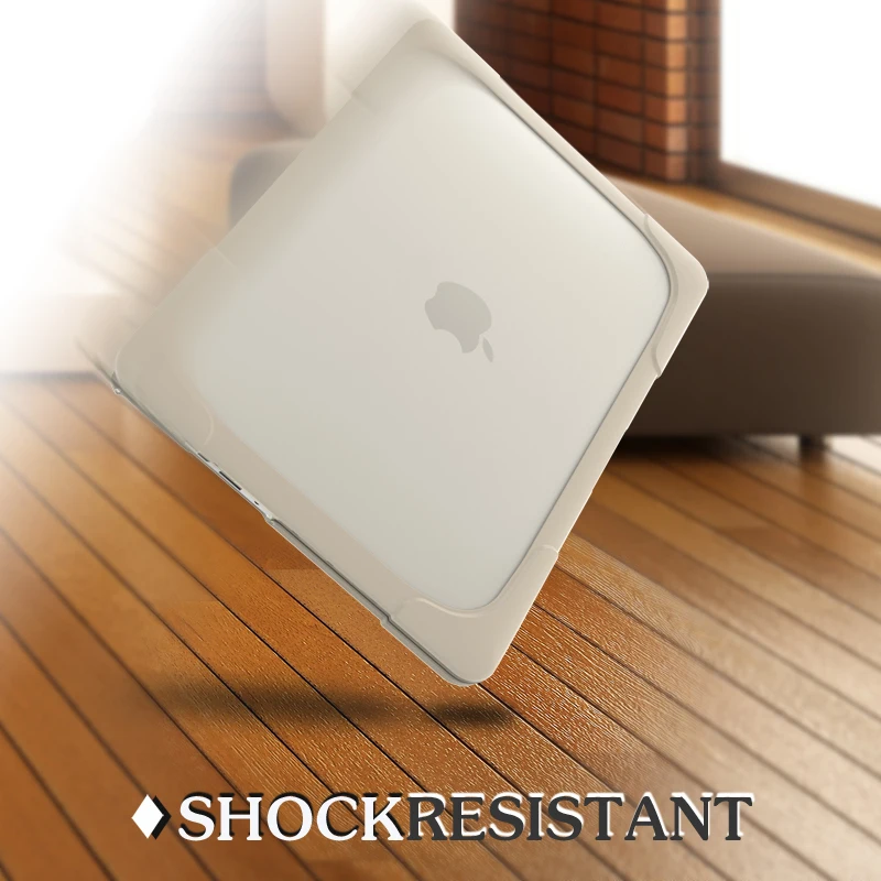 Новая складная подставка чехол для MacBook Air 13 дюймов Чехол A1369 A1466 прорезиненный ТПУ