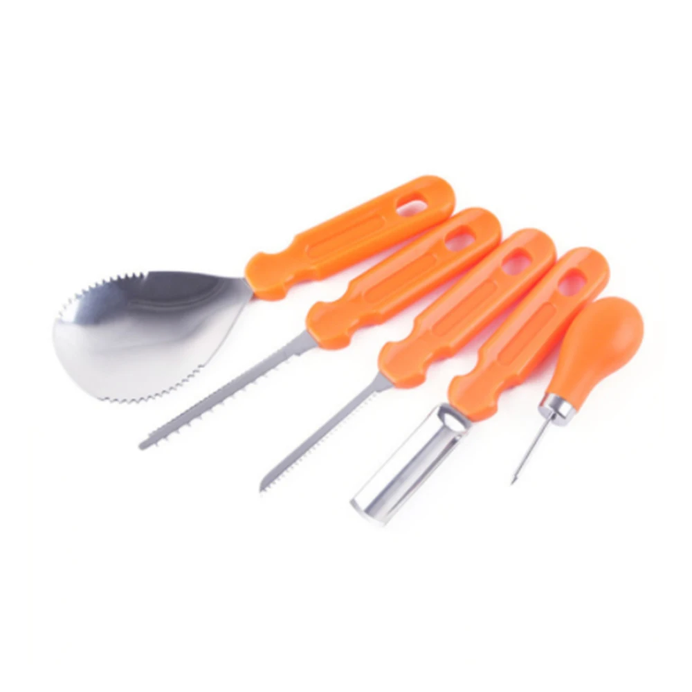 

Halloween Thanksgiving Pumpkin DIY Carving Cutter Stainless Steel Pumpkin Carving Cutter Kitchen Stainless Steel Carving Tools