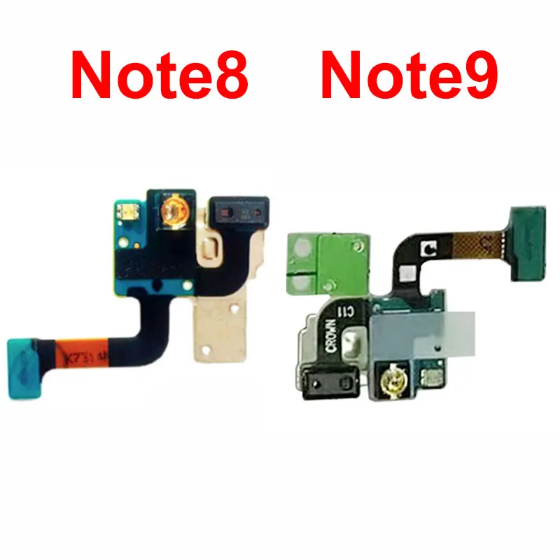 

For Samsung Galaxy Note 9 N960 N960F N960U Note 8 N950 N950F N950U Sensor Light Proximity Flex Cable Part Note9 Note8