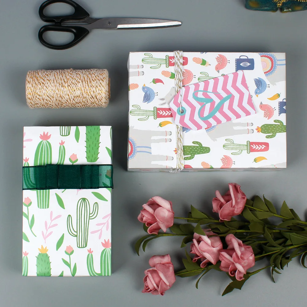 Изысканная подарочная упаковочная бумага праздничная свадебный подарок