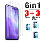 6 в 1 пленка для камеры + Защитное стекло для Oppo Reno5 5G4G F Find x3 полная Защита экрана для Reno 5 Lite Reno5F защитное стекло