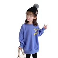 children outwear baby girl sweatshirts clothes for teens hoodies letter print spring 2 8 year hooded sweatshirts