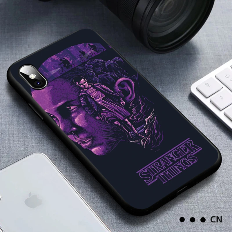 Чехол для телефона iphone 11 Pro Max XR XS MAX X Stranger Things tv series Apple 8 7 6 5S s Plus Силиконовый ТПУ