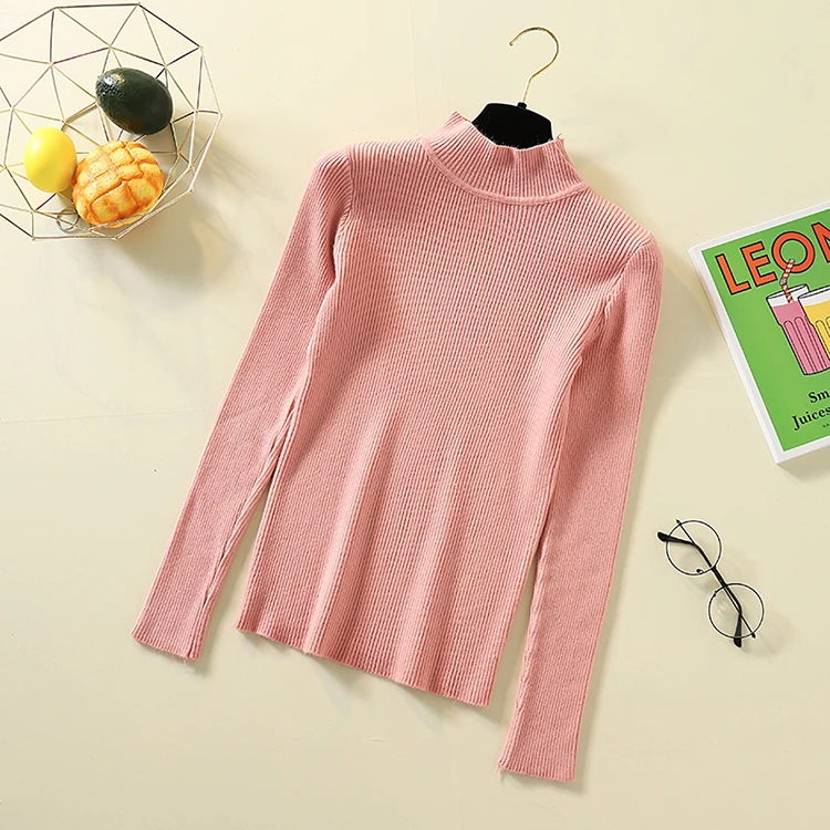 Blusas femininas элегантные свитера мода 2019 женский свитер и пуловеры однотонная