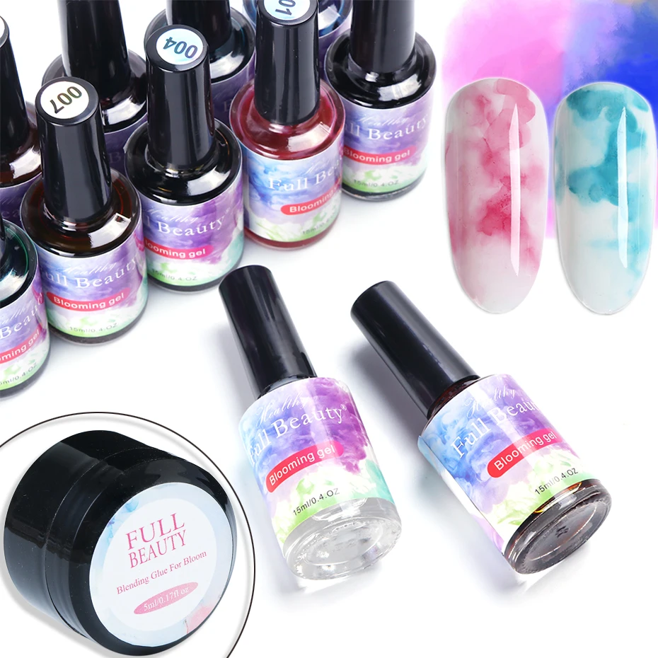 15 мл акварельные чернила гель с рисунком цветения ногтей художественный Гель лак