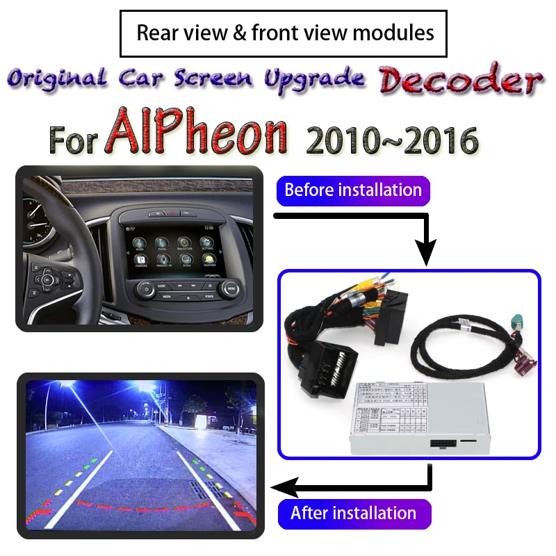 Адаптер для камеры заднего вида Alpheon 2010 ~ 2016|Камеры авто| |