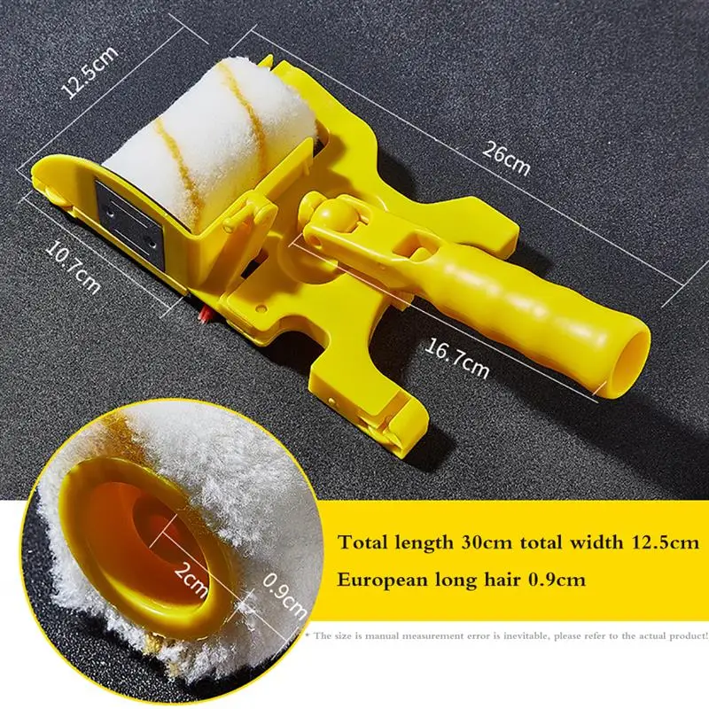 Набор кистей для нанесения краски на роликах домашняя настенная декоративная