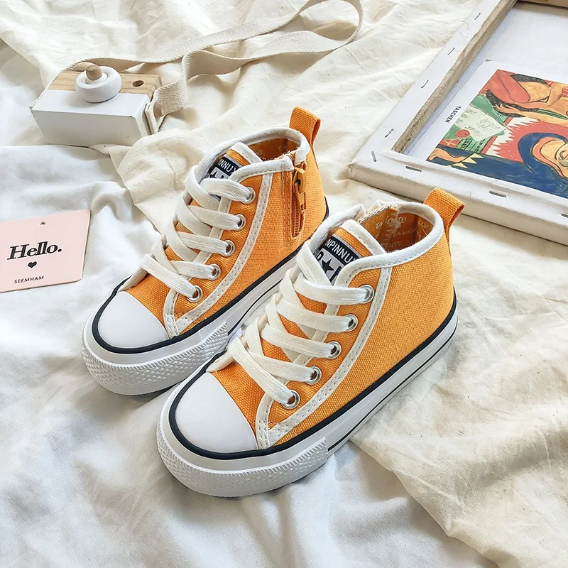 Детская обувь для девочек детская парусиновая кроссовки мальчиков весна-осень