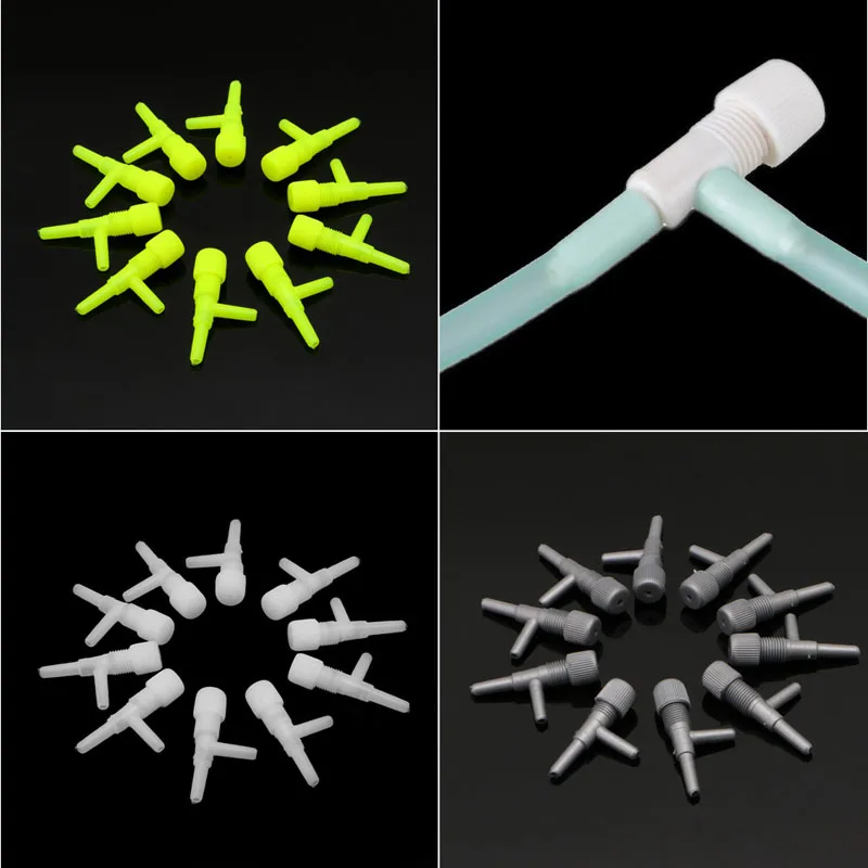 Регулируемый Т-образный регулятор воздушного клапана для аквариума | Дом и сад