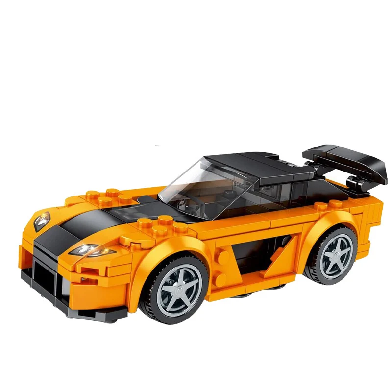 

City Speed Champions Sports Car Compatible Technic Racing Car Super Racers Figures Building Blocks Bricks Kids Toys