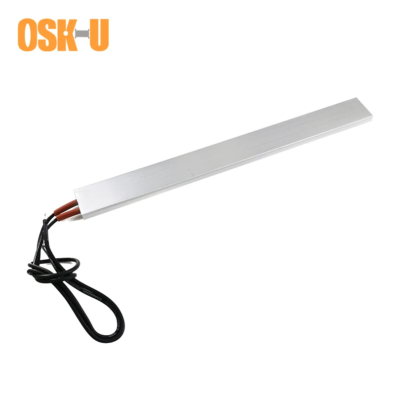 200x21x5 мм Нагревательный элемент PTC 220 В, термостатическая нагревательная пластина PTC 60/80/100/120/150 градусов Цельсия, нагревательный элемент PTC