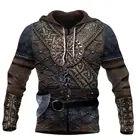 Толстовка с капюшоном унисекс, с 3D-принтом, свободного покроя