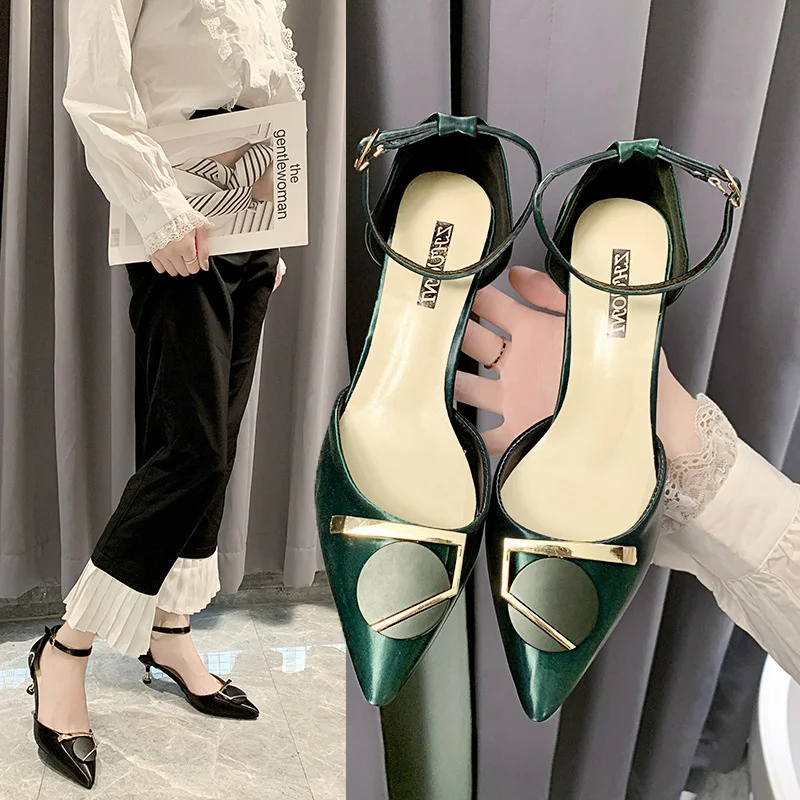 

2021 summer new High heels spring versatile women's shoes