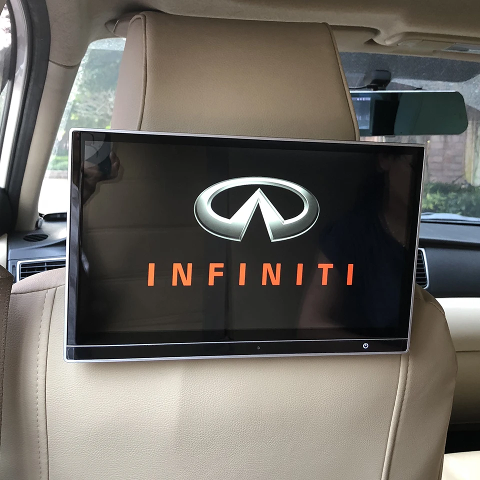12 5 дюймов 4 Гб + 64 ГБ Android 10 0 Автомобильная подушка монитор подголовник для Infiniti QX80