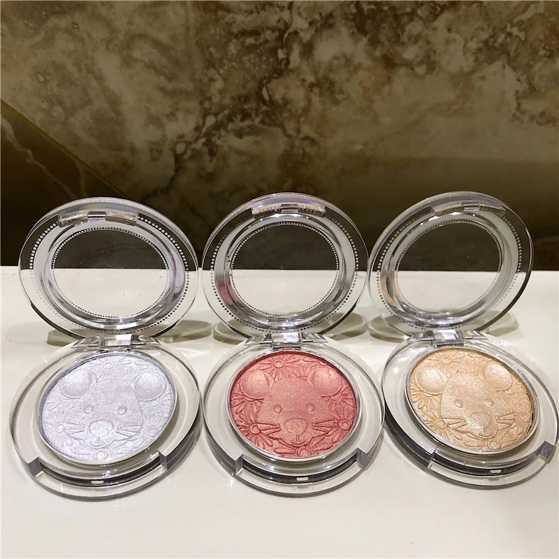 Блестящая Хайлайтер для лица палитра контур макияжа блестящий порошок основа