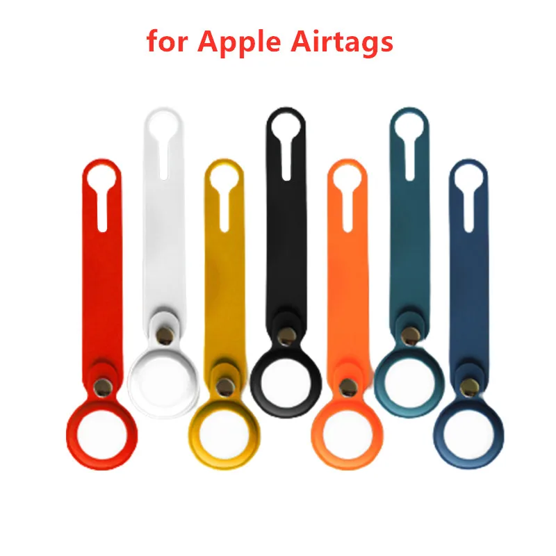 

Чехол для Apple Airtag, защитный чехол из жидкого силикона для Apple Locator Bag Tracker, устройство против потери, брелок, чехол с биркой
