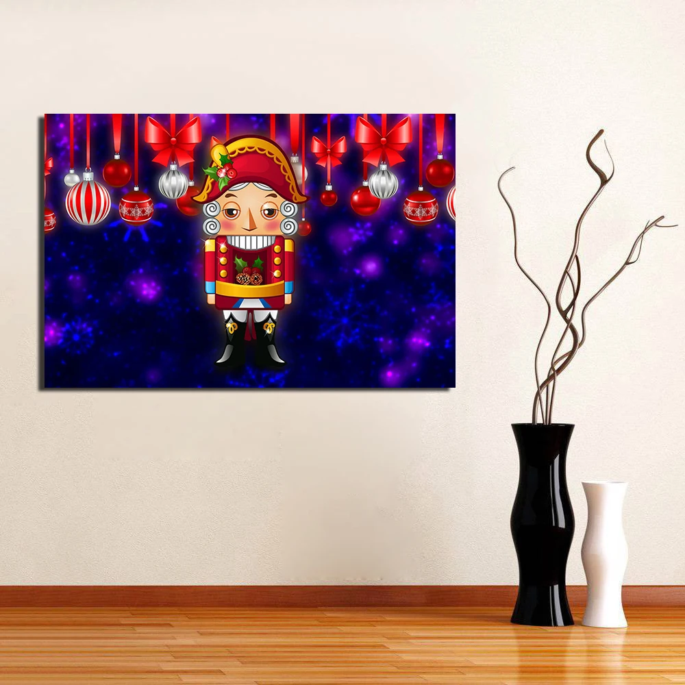 Постер с Щелкунчиком Картина на холсте без рамы настенные картины принт для