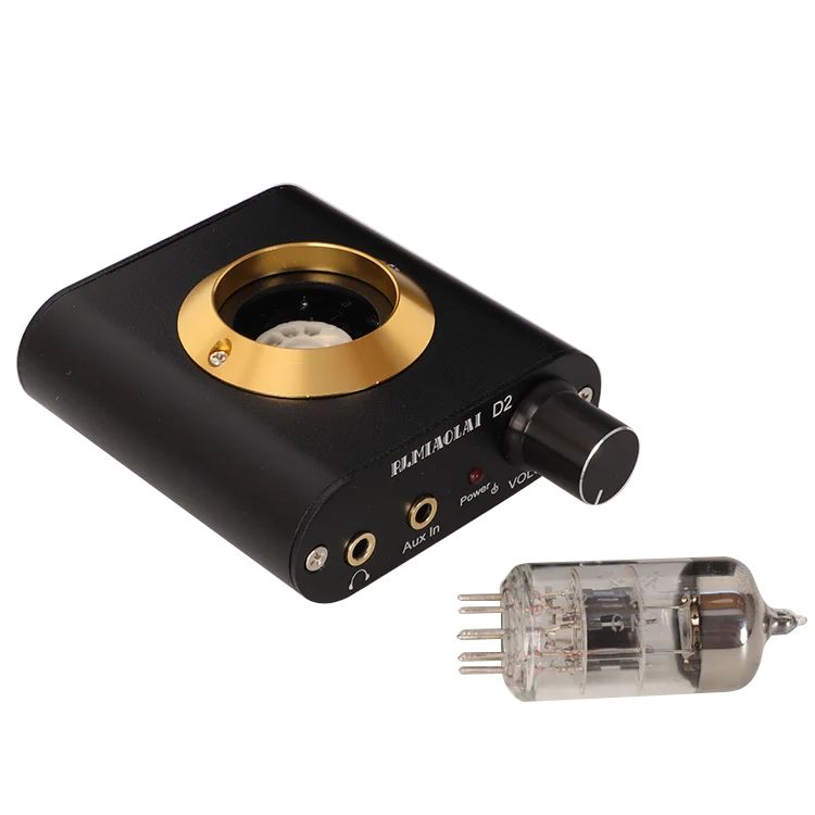 D2 маленький электронный трубчатый усилитель напряжения Hi-Fi мощности наушников |