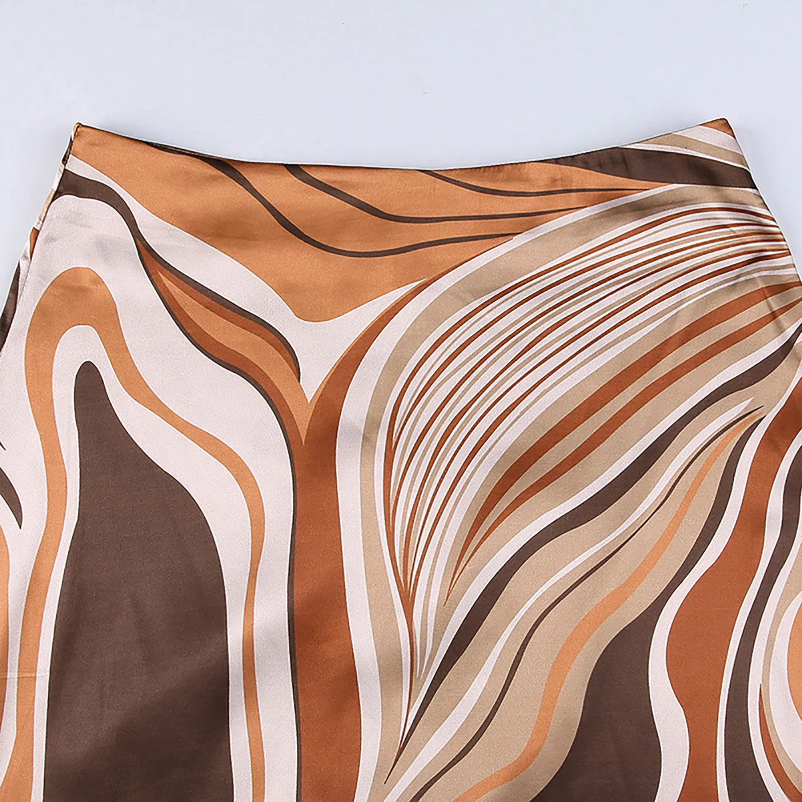 

Summer Women's Clothing 2021 Harajuku Ladies Skirt Fashion Casual Printed Loose Natural and Calf Skirt