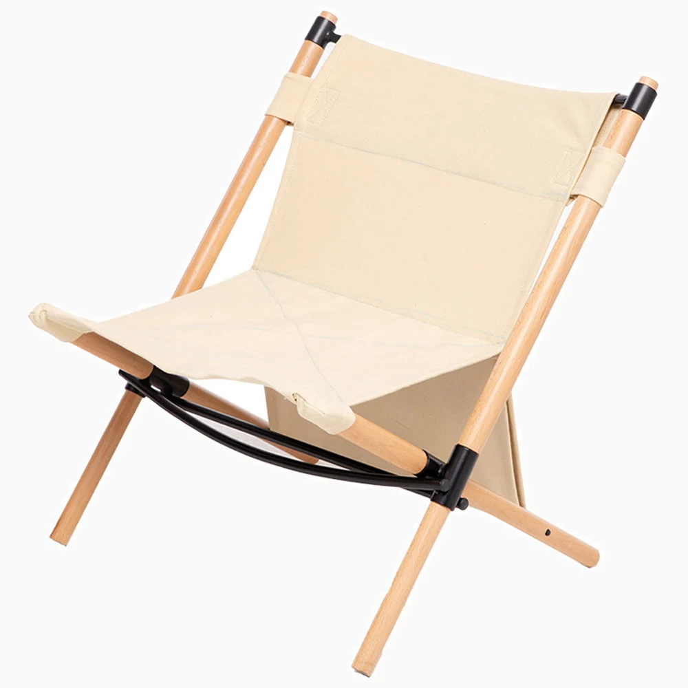 구매 HooRu-목재 레저 의자 해변 캠핑 낚시 덱 의자 휴대용 야외 접이식 피크닉 배낭 라운지 의자, 안락 의자, 접이식, 캠핑, 아웃도어, 피크닉, 낚시