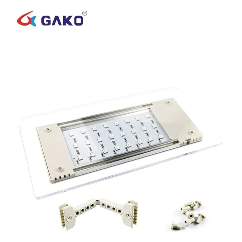 Аквариумный светильник с пультом дистанционного управления RGB лампа зажимом