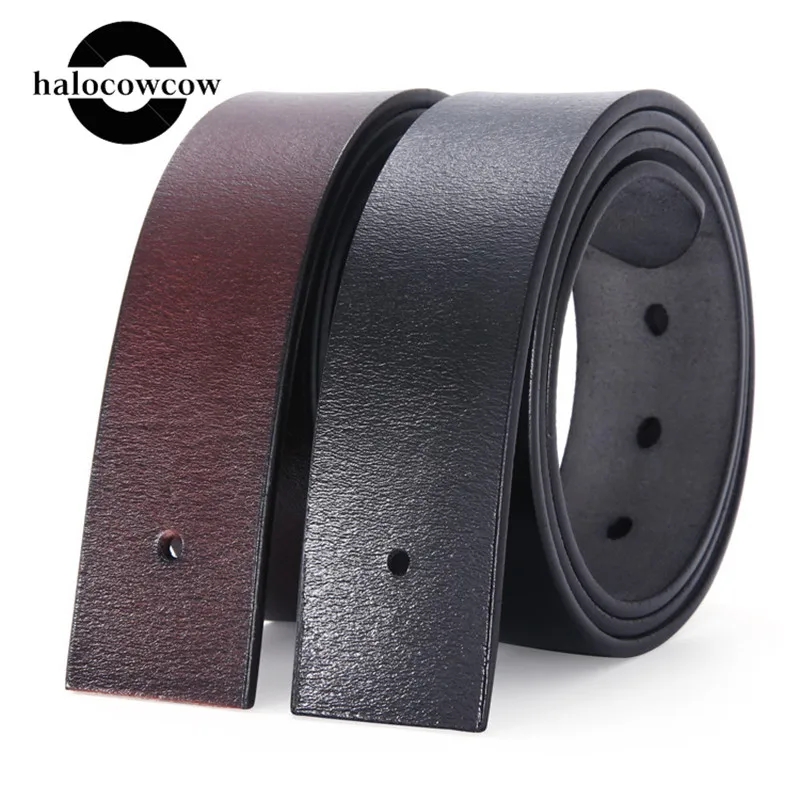 Винтажный 3 8 см ремень с пряжкой без пряжки мужской из натуральной кожи для