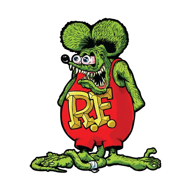 1 шт. Rat Fink работа для нитро наклейка Забавный автостайлинга виниловая графика