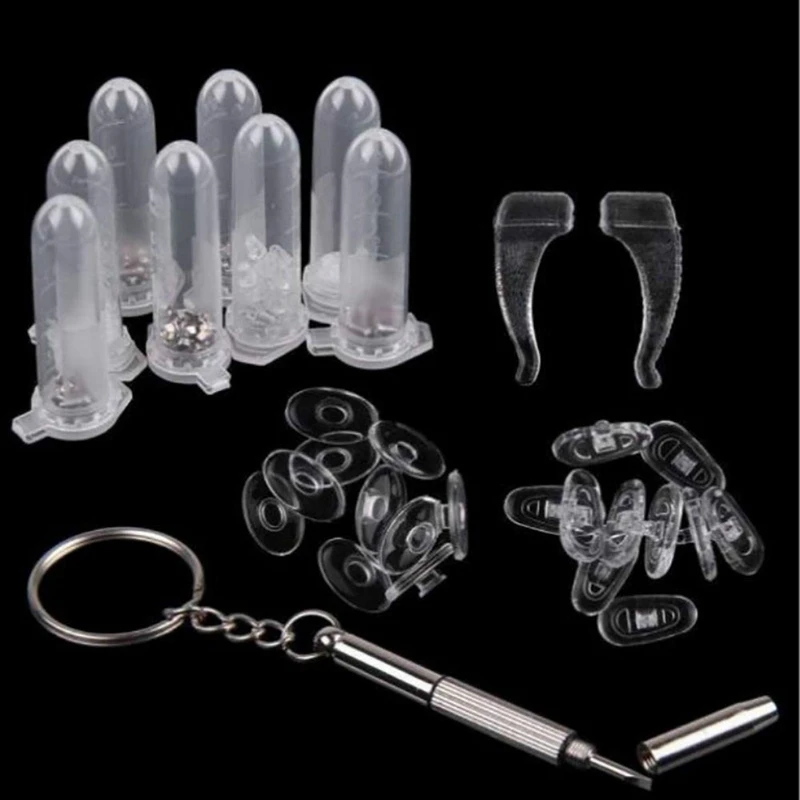 Набор инструментов для ремонта оптических очков набор винтов и носоупоров