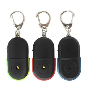 key anti lost device voice control led whistle key finder free global shipping