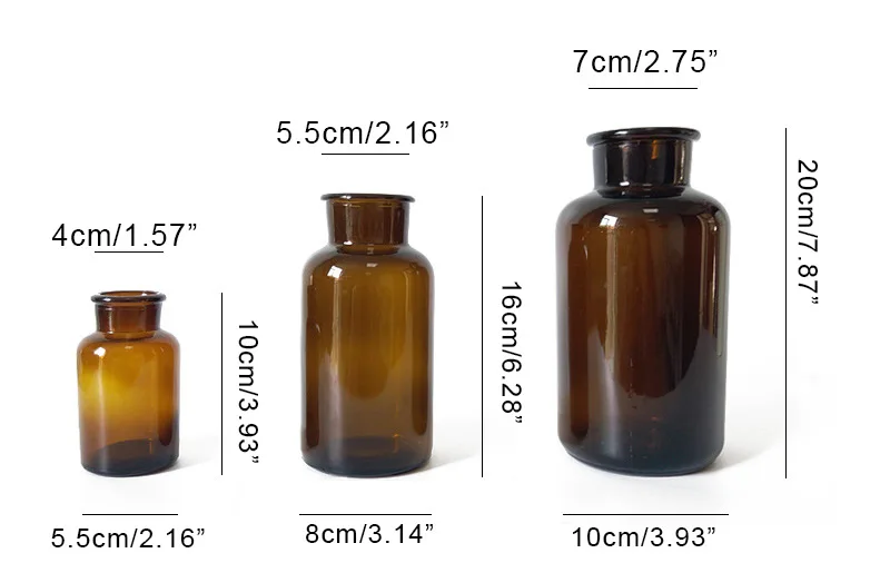 

Nordic Transparent Glass Vase Flower Plant Crystal Vase Household Office Wedding Decoration Ceramic Vases Hydroponic Bottle